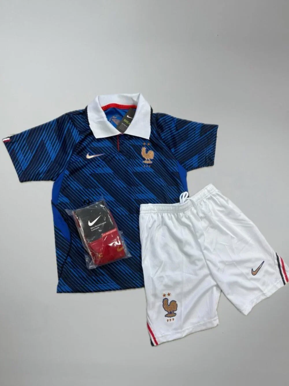 KIT FRANCE AWAY KIDS UNIFORM